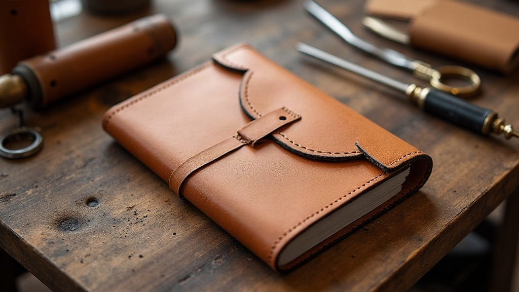 Hand-Cutting an Asymmetrical Leather Journal Cover: Beginner to Pro