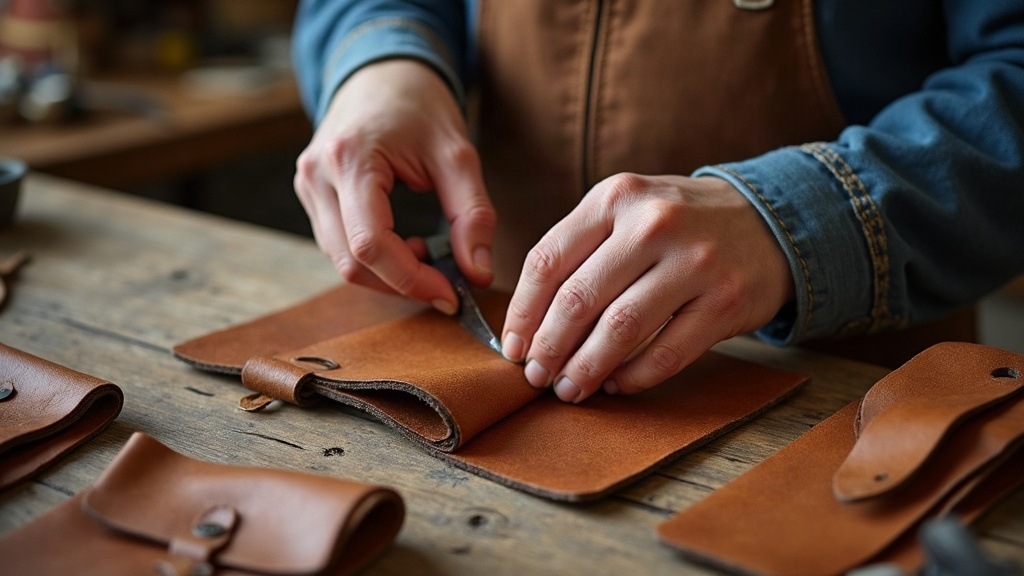 Preparing Reindeer Leather Pouches for Humid Summer Craft Fairs