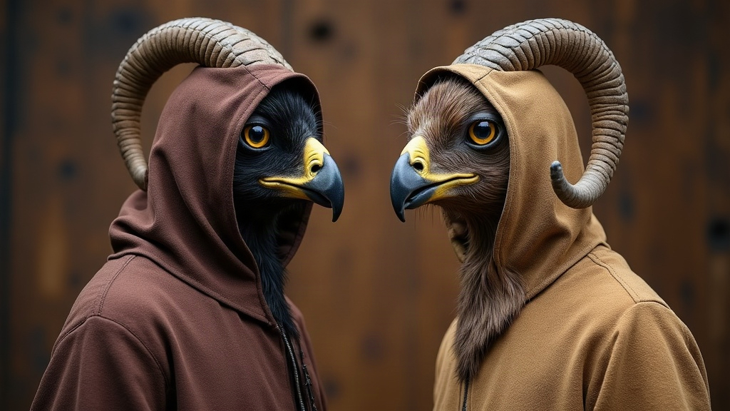 Vegetable-Tanned Roach Leather vs Goat Suede for Falconry Hoods